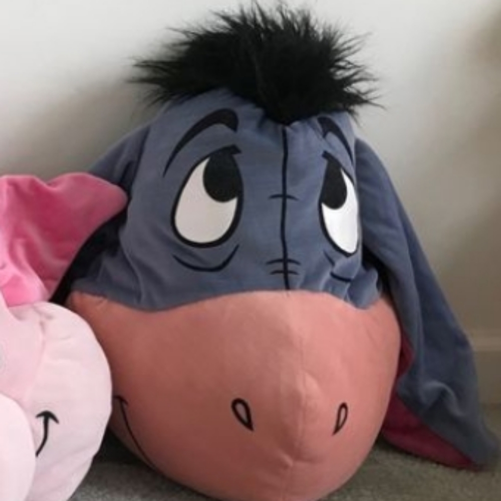 ISO Eeyore head pillow Disney Winnie the Pooh